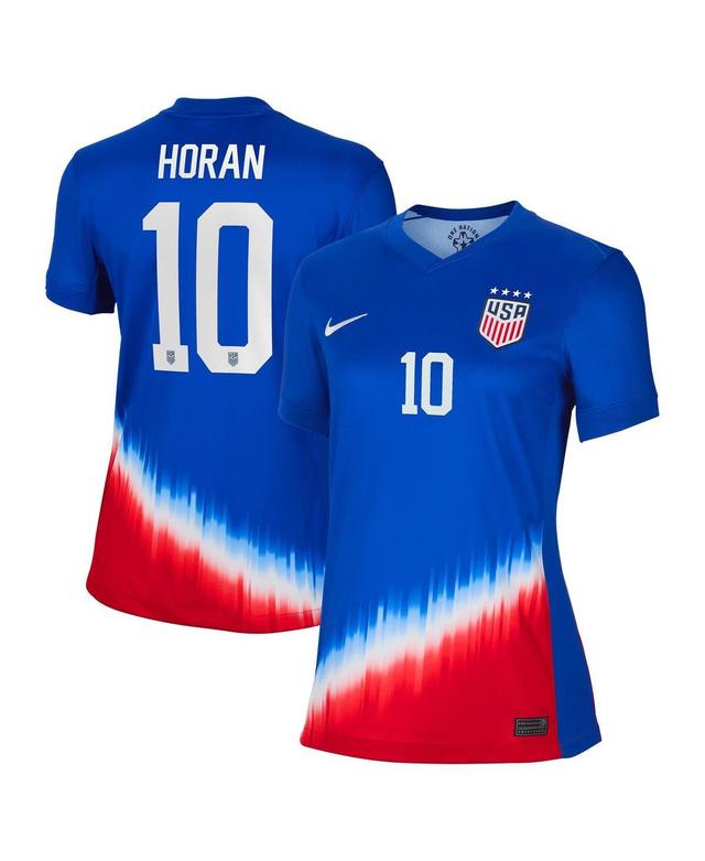 Lindsey Horan USWNT 2024 Stadium Away Nike Women's Dri-FIT Soccer Jersey Product Image