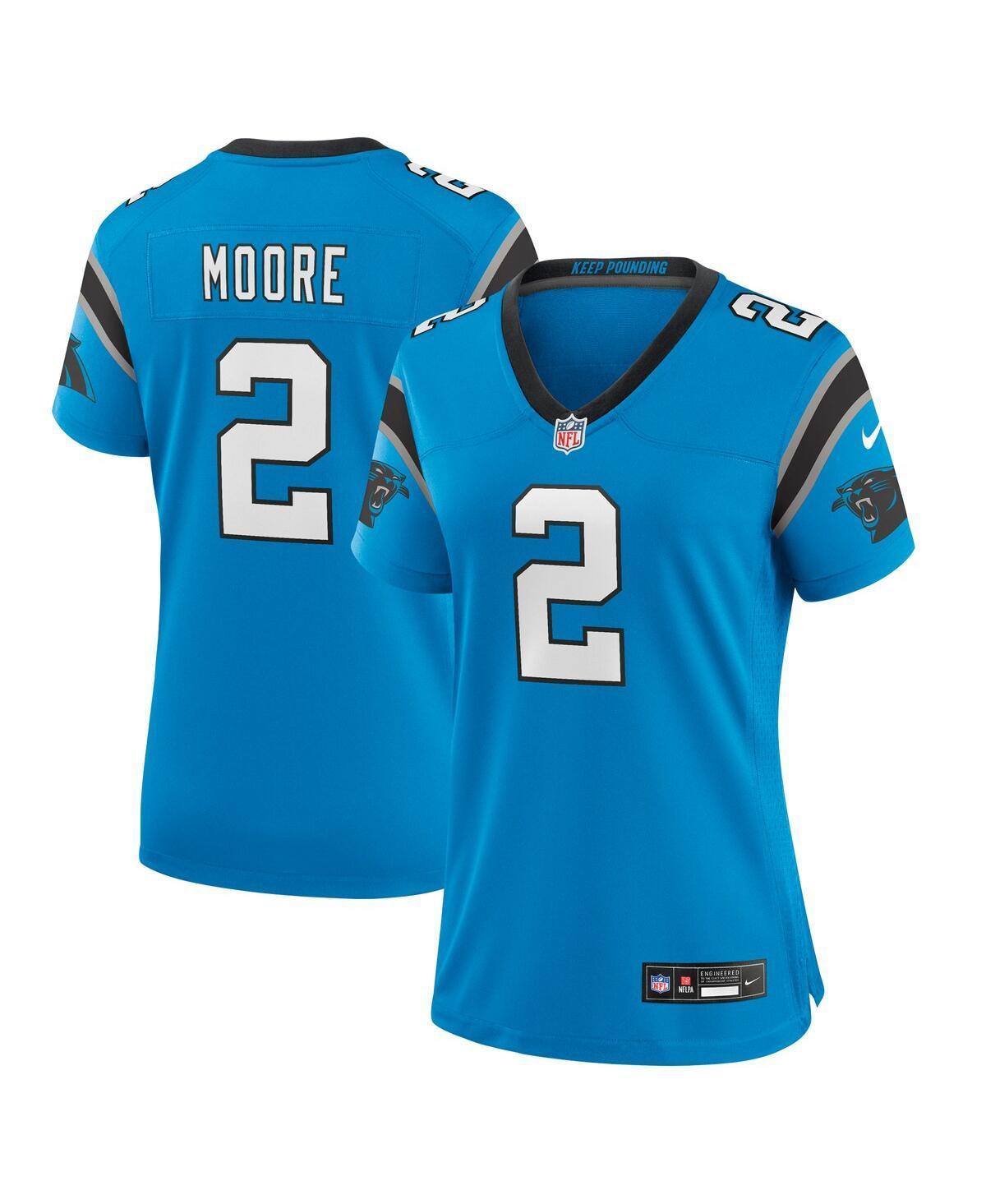 Nike Womens D.j. Moore Carolina Panthers Player Jersey - Blue Product Image