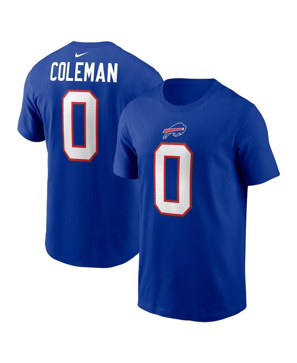 Nike Mens Keon Coleman Royal Buffalo Bills 2024 Nfl Draft Name Number T-Shirt Product Image