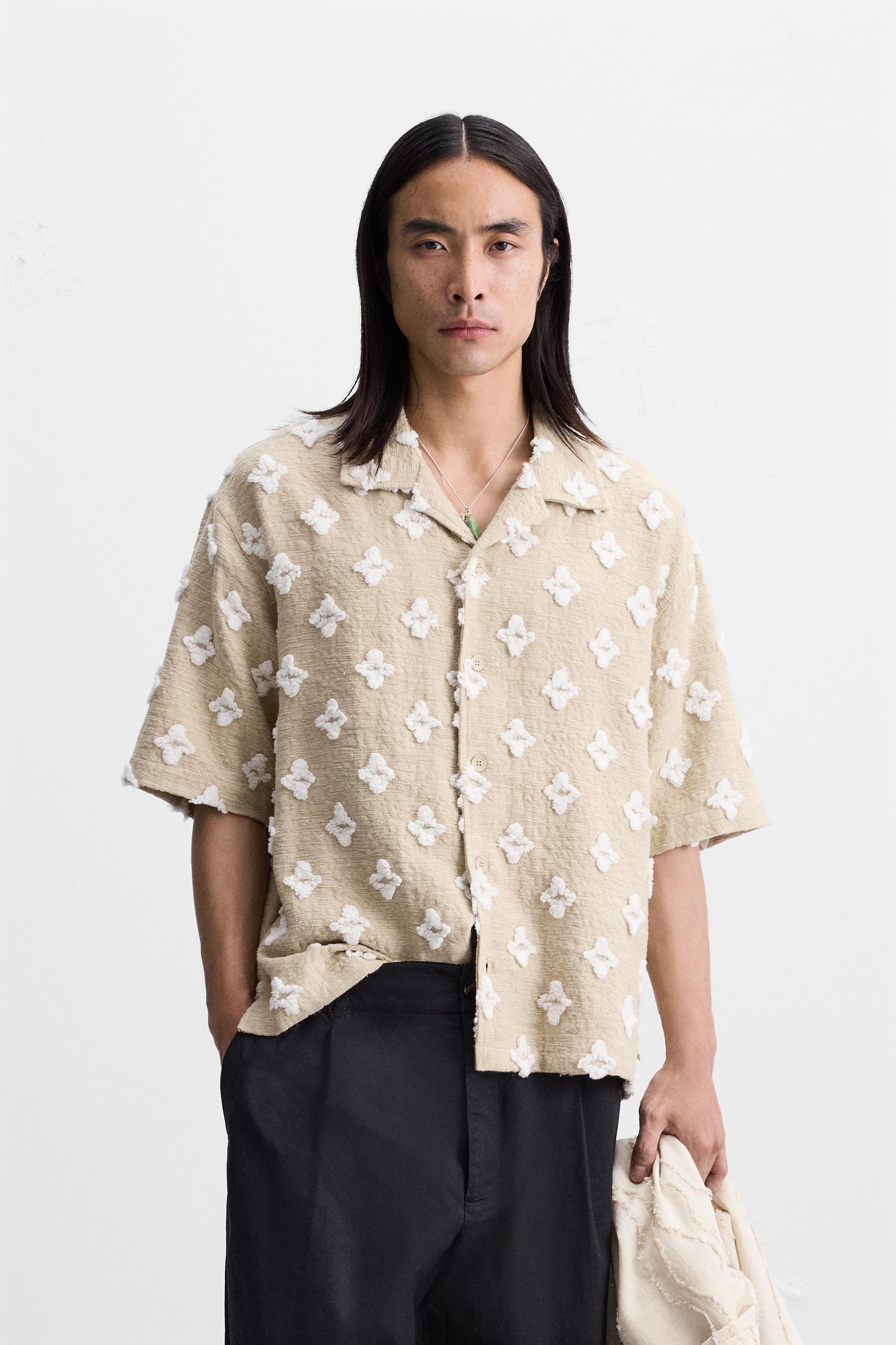 GEOMETRIC JACQUARD SHIRT Product Image