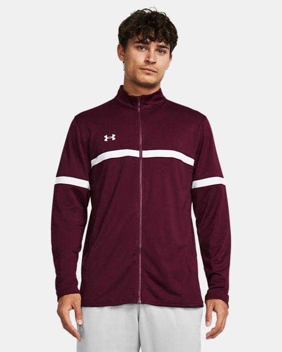 Mens UA Knit Warm Up Team Full-Zip Product Image