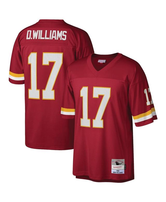 Mens Mitchell & Ness Doug Williams Burgundy Washington Football Team Legacy Replica Jersey - Burgundy Product Image