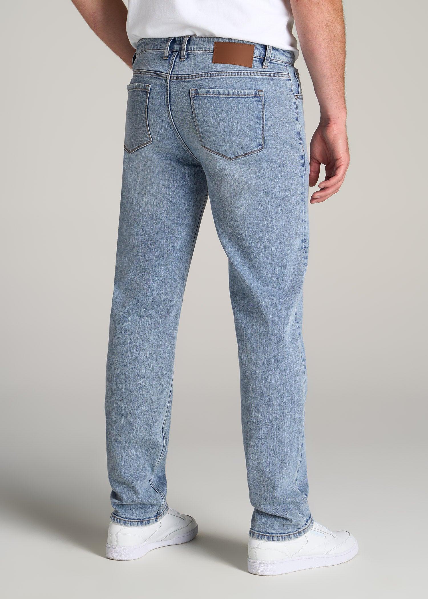 J1 STRAIGHT LEG Jeans for Tall Men in Retro Blue Male Product Image