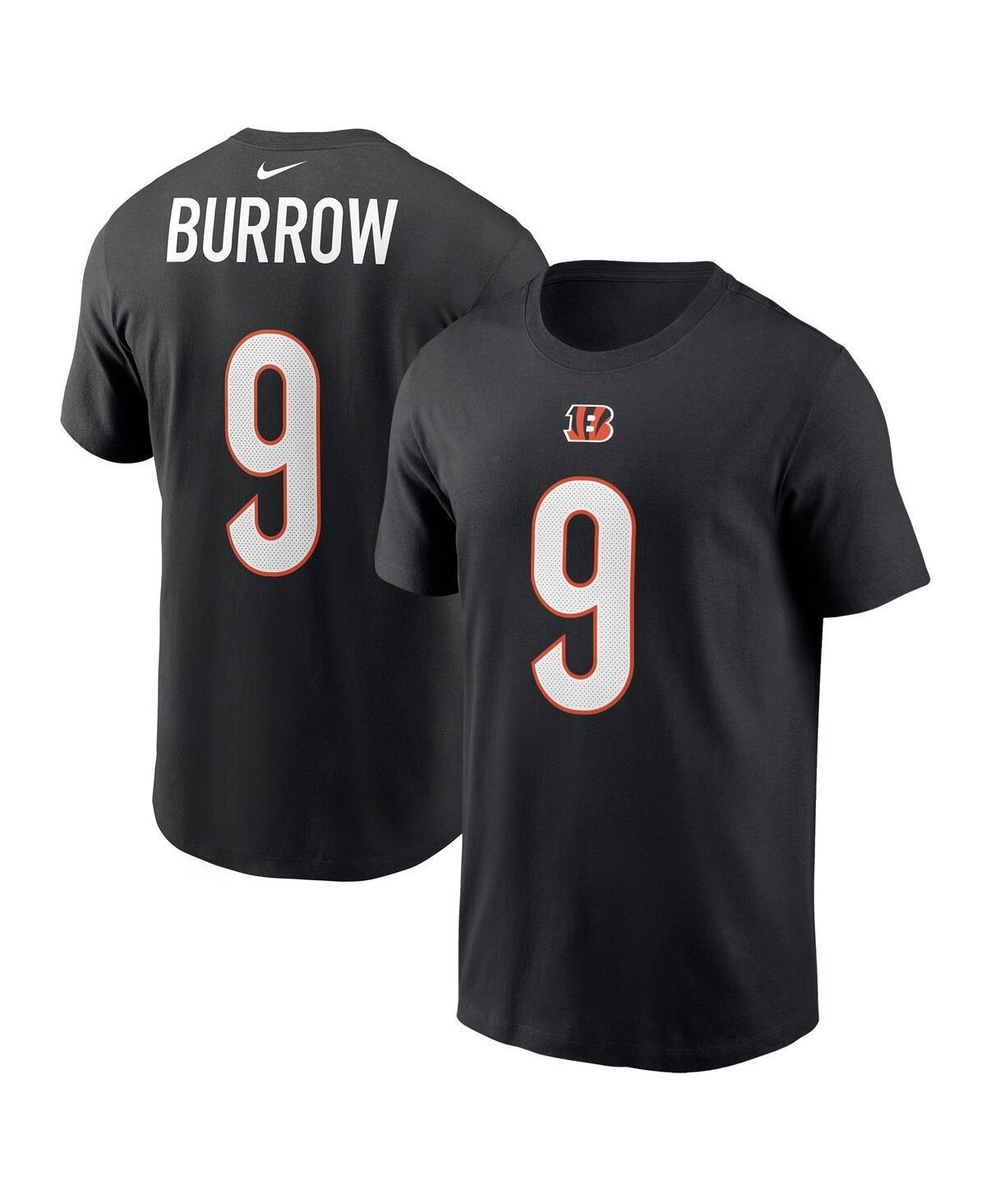 Mens Nike Joe Burrow Cincinnati Bengals Player Name & Number T-Shirt Product Image