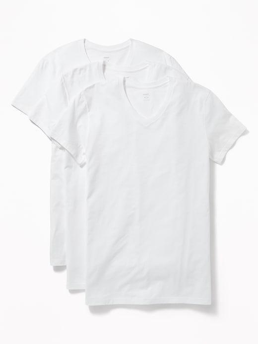 Go-Dry V-Neck T-Shirt 3-Pack Product Image