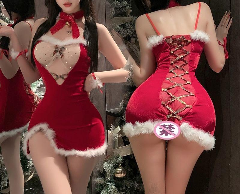 Lingerie X'Mas Costume Set Product Image