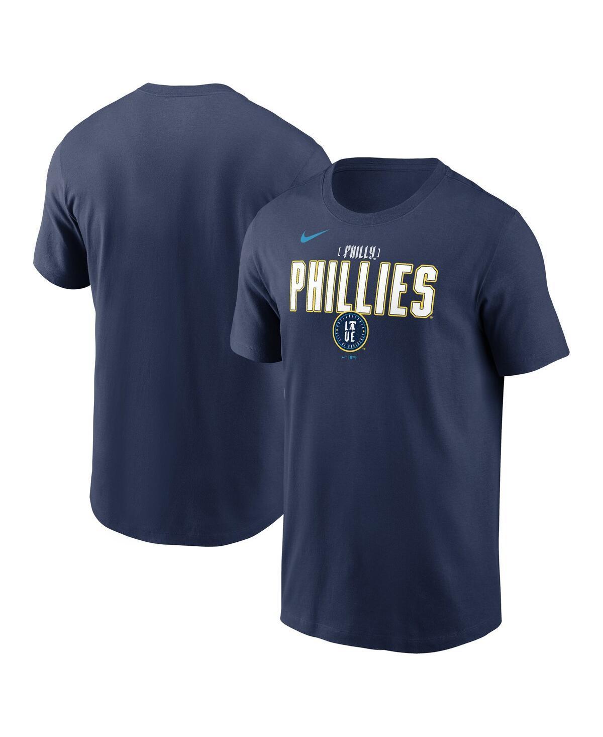 Nike Mens Navy Philadelphia Phillies City Connect T-Shirt Product Image