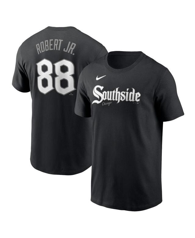 Mens Nike Luis Robert Jr. Chicago White Sox City Connect Fuse Name & Number T-Shirt Product Image