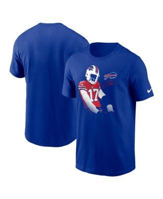 Men's Josh Allen Royal Buffalo Bills Player Graphic T-shirt Product Image