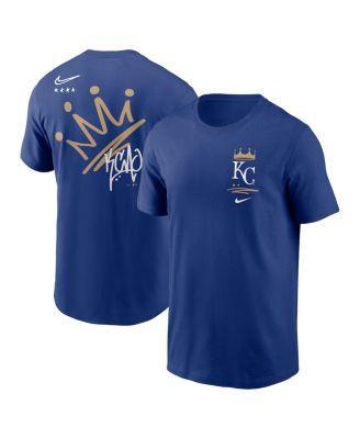 Mens Nike Royal Kansas City Royals Wordmark Local Team T-Shirt Product Image