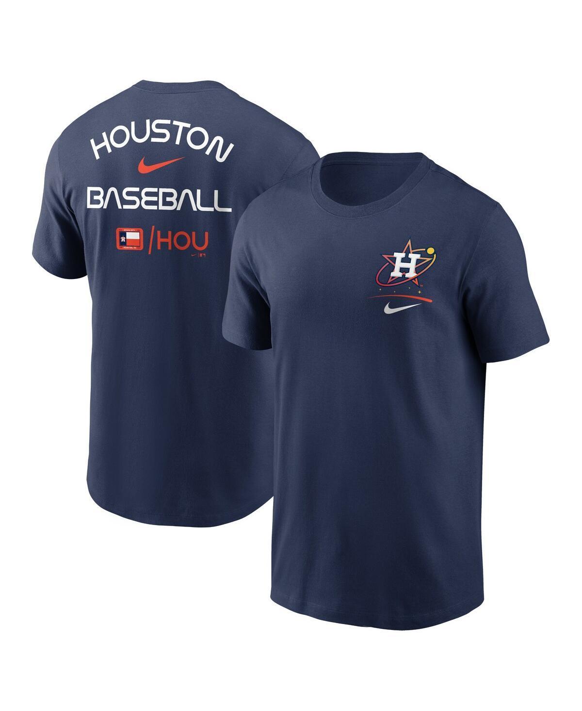 Mens Nike Navy Houston Astros City Connect 2-Hit T-shirt Product Image