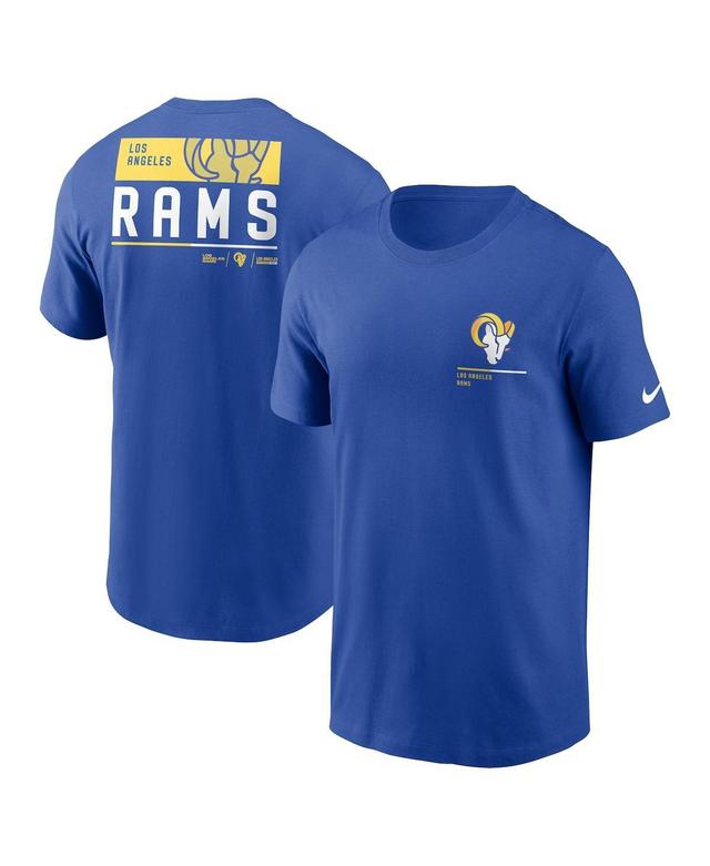 Mens Nike Royal Los Angeles Rams Team Incline T-Shirt Product Image