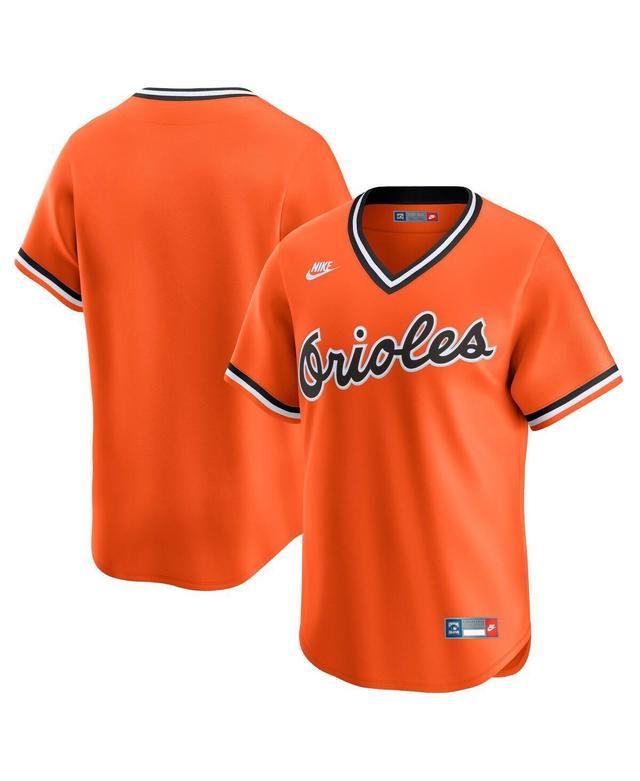 Nike Mens Orange Baltimore Orioles Cooperstown Collection Limited Jersey - Orange Product Image