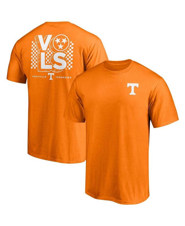 Mens Fanatics Tennessee Orange Tennessee Volunteers Hometown Collection 2-Hit T-shirt Product Image