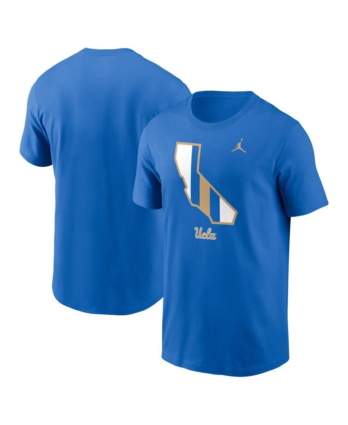 Jordan Mens Blue Ucla Bruins Campus State Shape T-Shirt Product Image