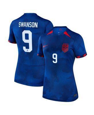 Womens Nike Mallory Swanson Royal Uswnt 2023 Away Replica Jersey - Royal Product Image