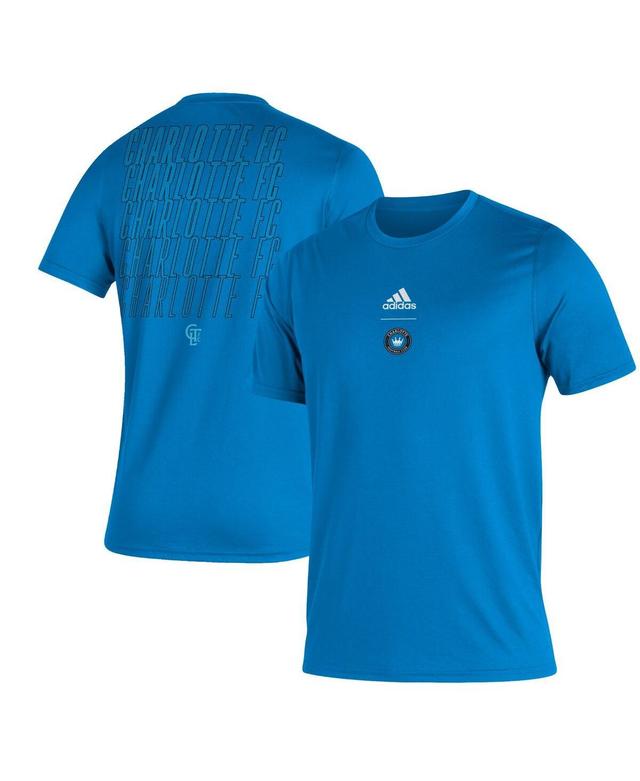 Mens Charlotte Fc Blue adidas Creator Club T-shirt Product Image