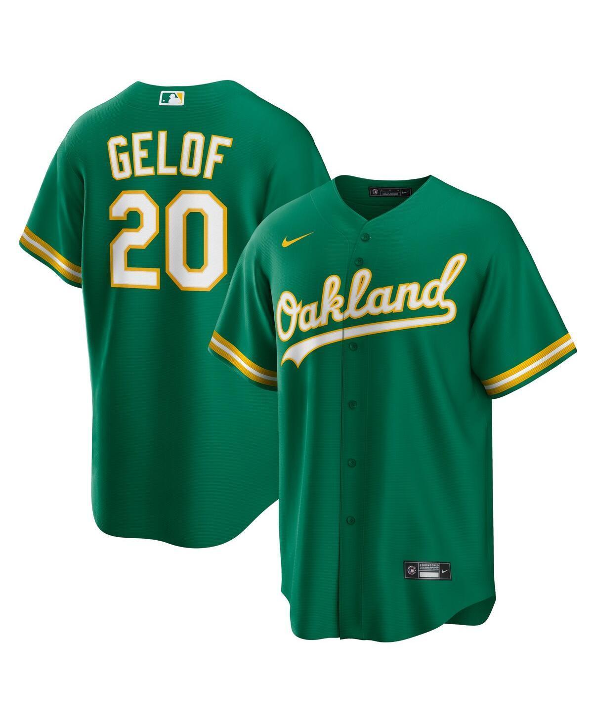 Nike Mens Seth Brown Kelly Green Oakland Athletics Alternate Replica Jersey - Kelly Green Product Image