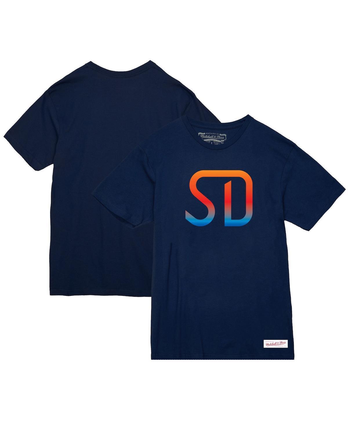 Womens Mitchell & Ness Navy San Diego Fc Monogram T-shirt Product Image