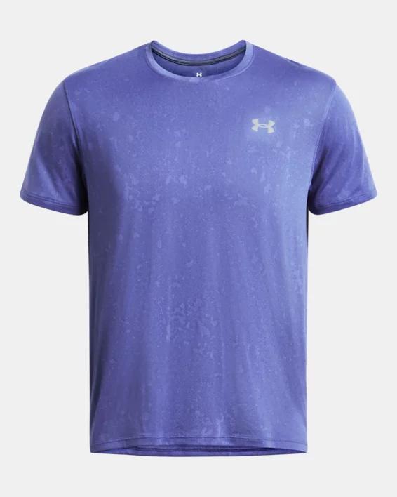 Men's UA Launch Splatter Short Sleeve Product Image