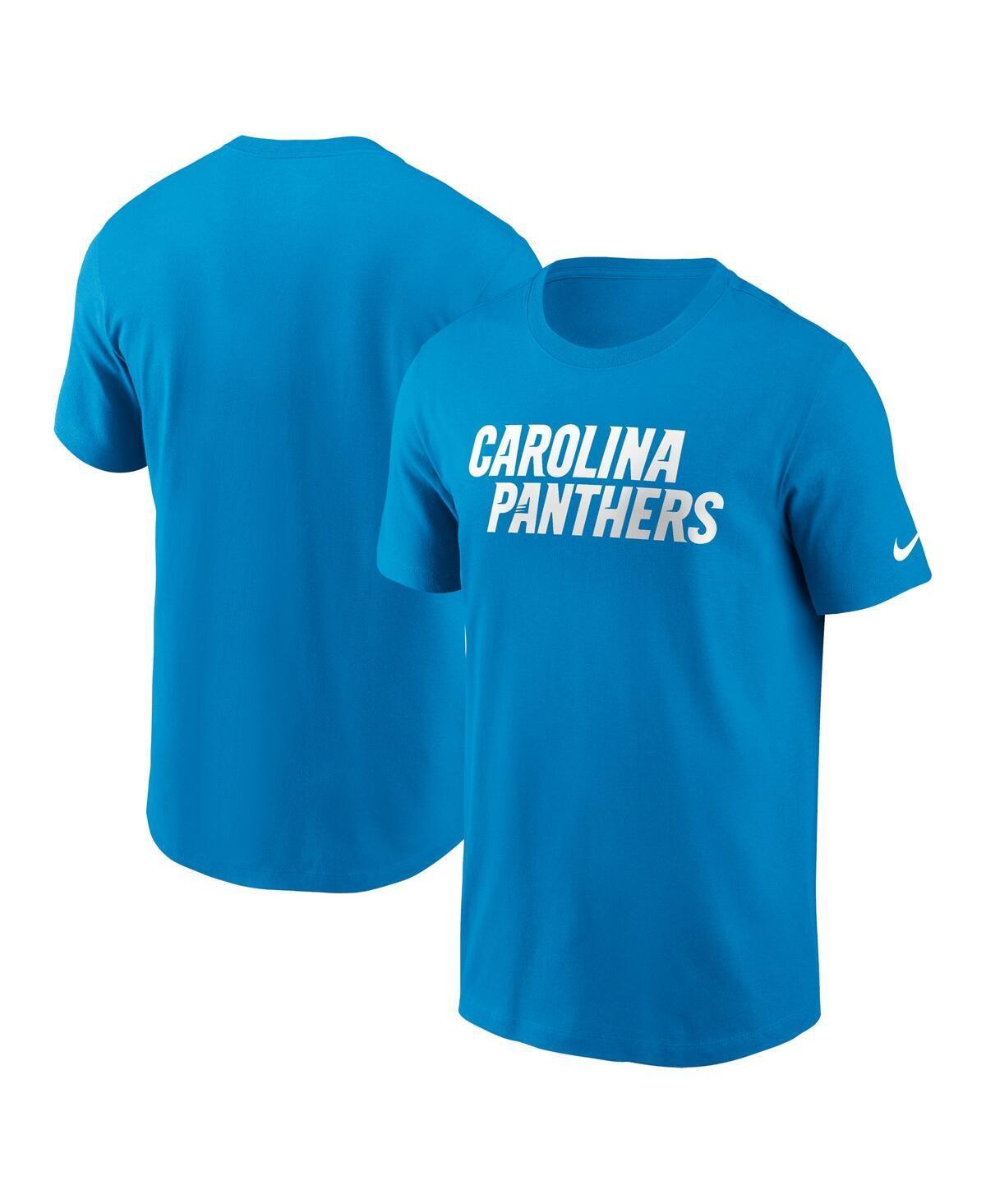 Carolina Panthers Primetime Wordmark Essential Nike Mens NFL T-Shirt Product Image