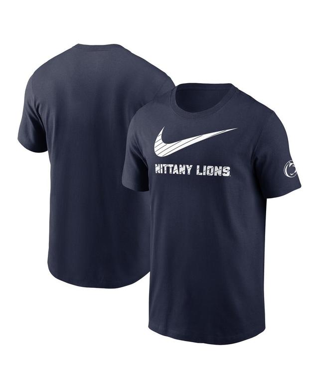 Nike Mens Navy Penn State Nittany Lions Campus Mascot T-Shirt Product Image