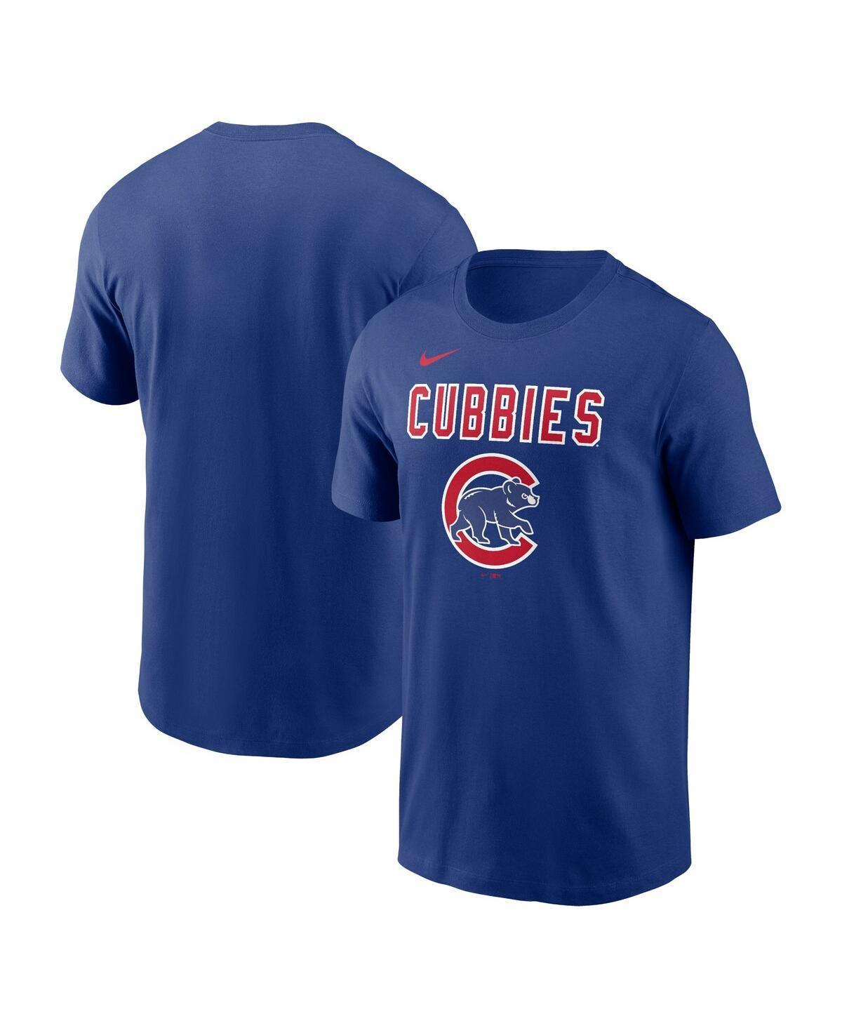 Nike Mens Royal Chicago Cubs Local Hometown T-Shirt Product Image