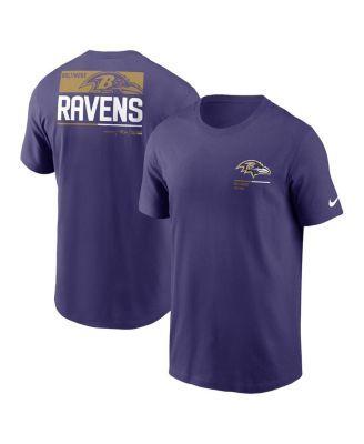 Mens Nike Purple Baltimore Ravens Team Incline T-shirt Product Image