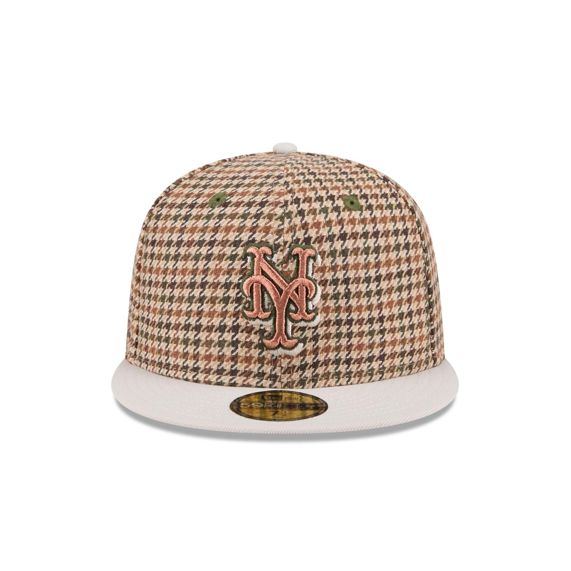 New York Mets Houndstooth 59FIFTY Fitted Hat Male Product Image