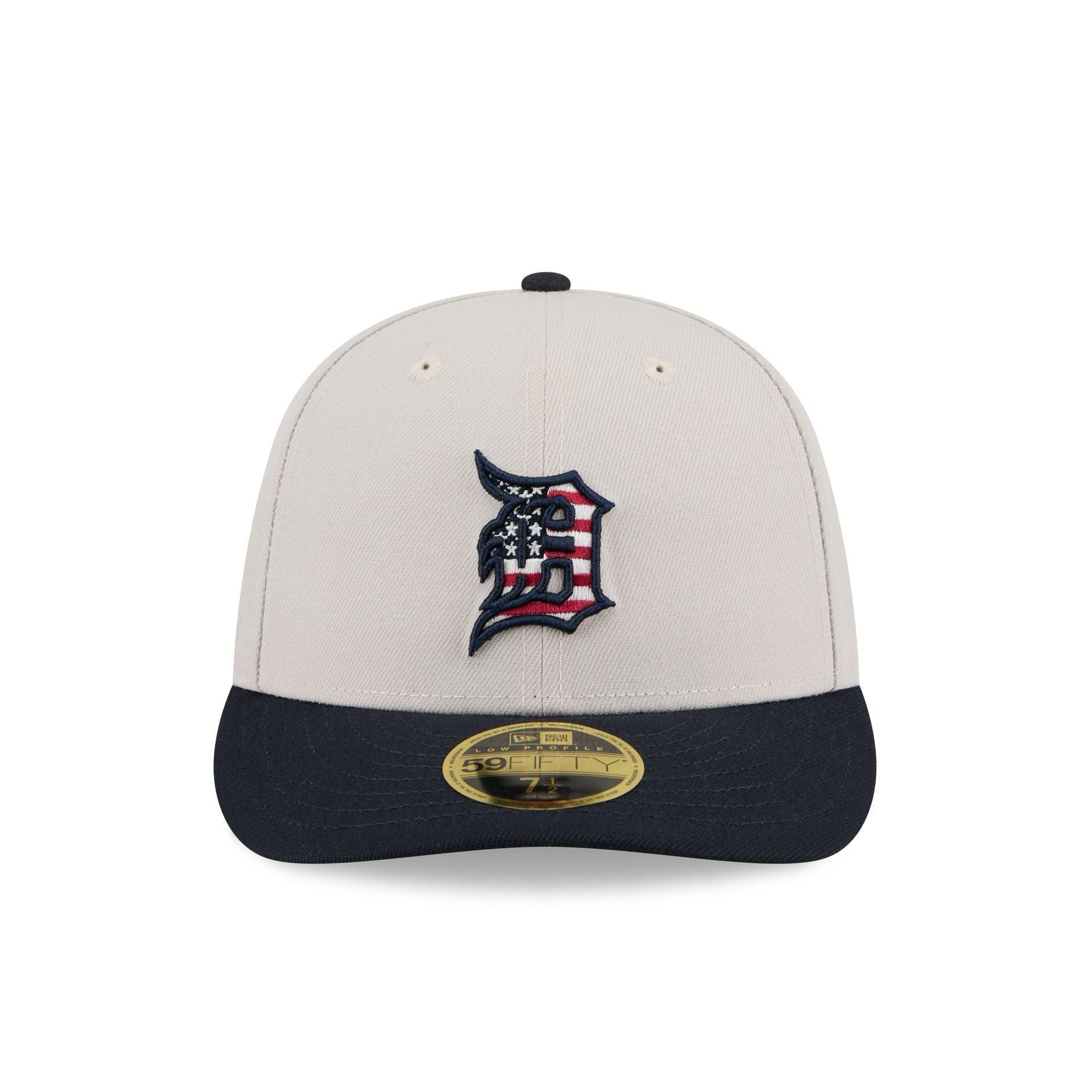 Detroit Tigers Independence Day 2024 Low Profile 59FIFTY Fitted Hat Male Product Image