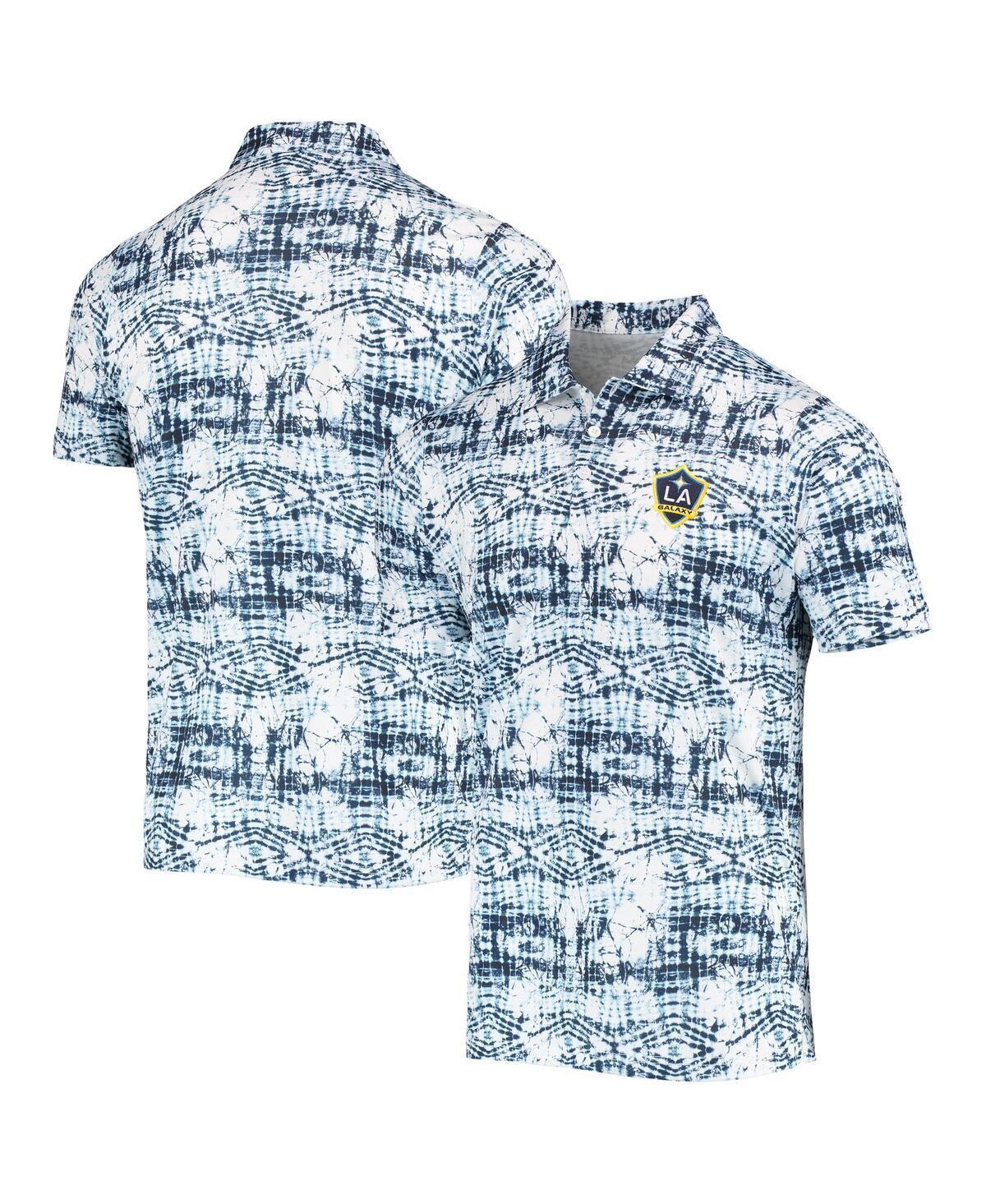 Mens Antigua LA Galaxy Vivid Polo Blue Product Image