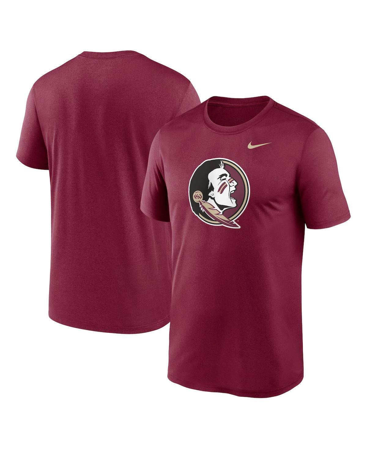 Nike Mens Garnet Florida State Seminoles Primetime Legend Logo T-Shirt Product Image