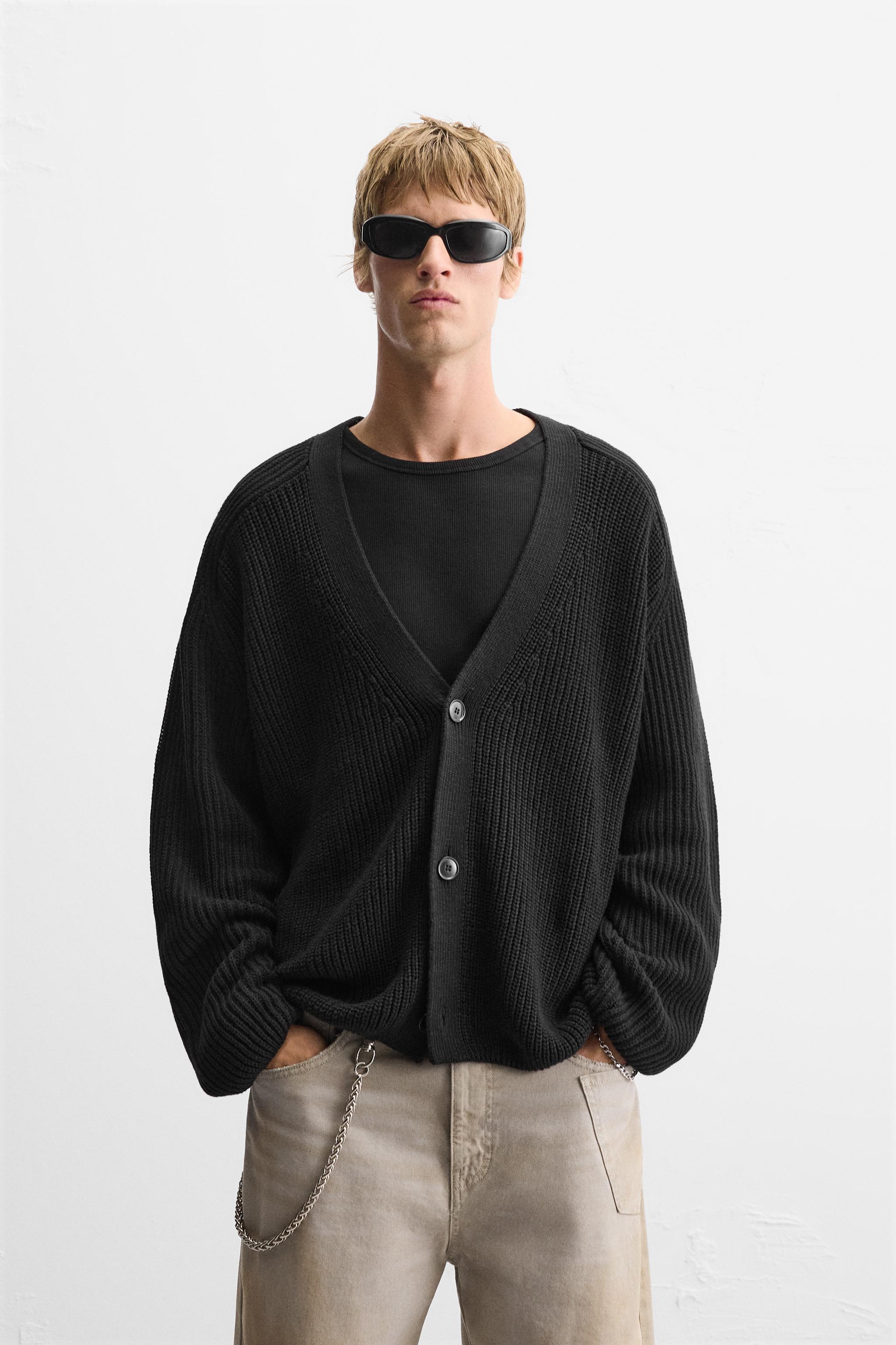 TEXTURED CARDIGAN Product Image