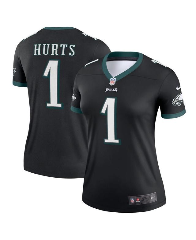 Womens Nike Jalen Hurts Black Philadelphia Eagles Legend Jersey - Black Product Image