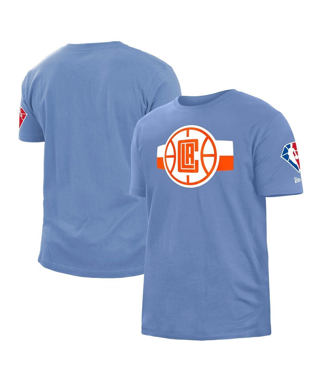 Mens New Era LA Clippers 2021/22 City Edition Brushed Jersey T-Shirt Product Image