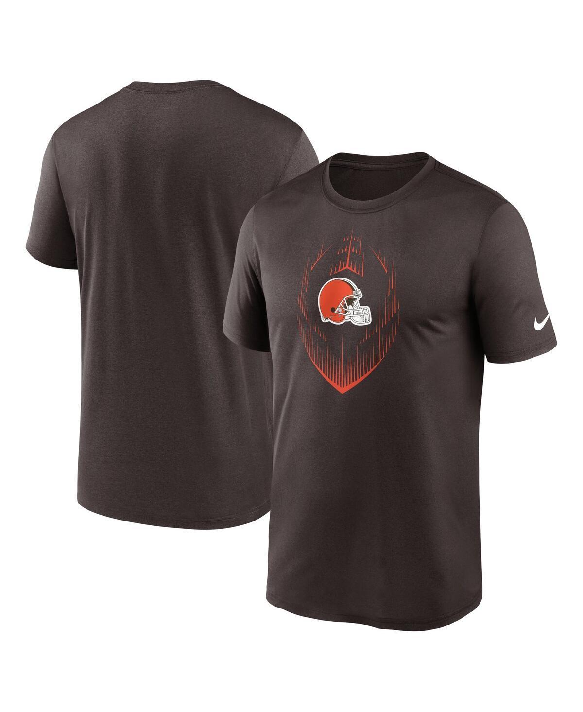 Nike Mens Navy Atlanta Braves Home Plate Icon Legend Performance T-Shirt Product Image