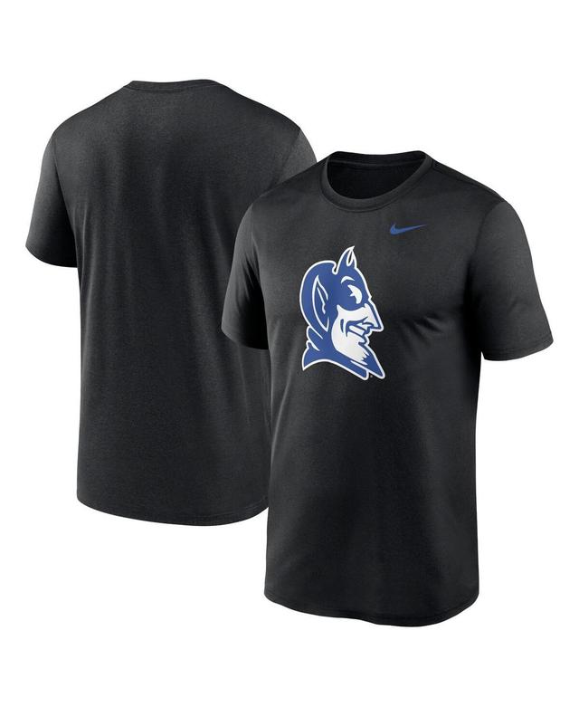 Nike Mens Black Duke Blue Devils Primetime Legend Alternate Logo T-Shirt Product Image