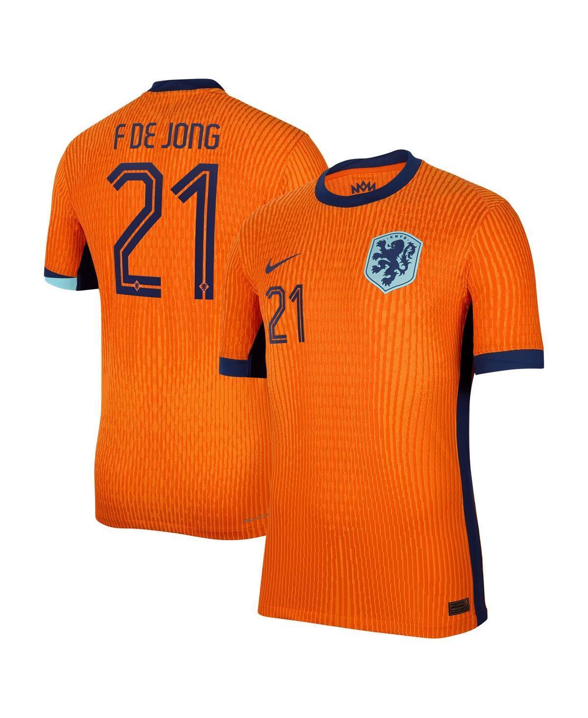 Frenkie de Jong Netherlands National Team 2024 Match Home Nike Mens Dri-FIT ADV Soccer Jersey Product Image