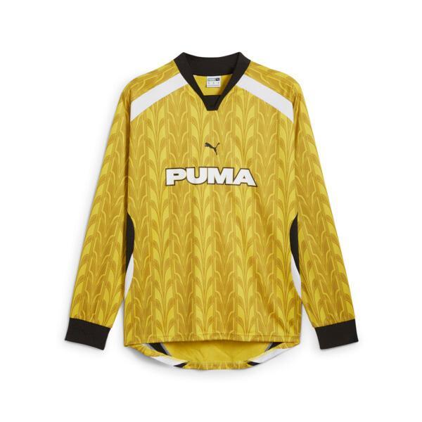 PUMA Men's Long Sleeve Soccer Jersey in Fresh Pear/Aop Product Image