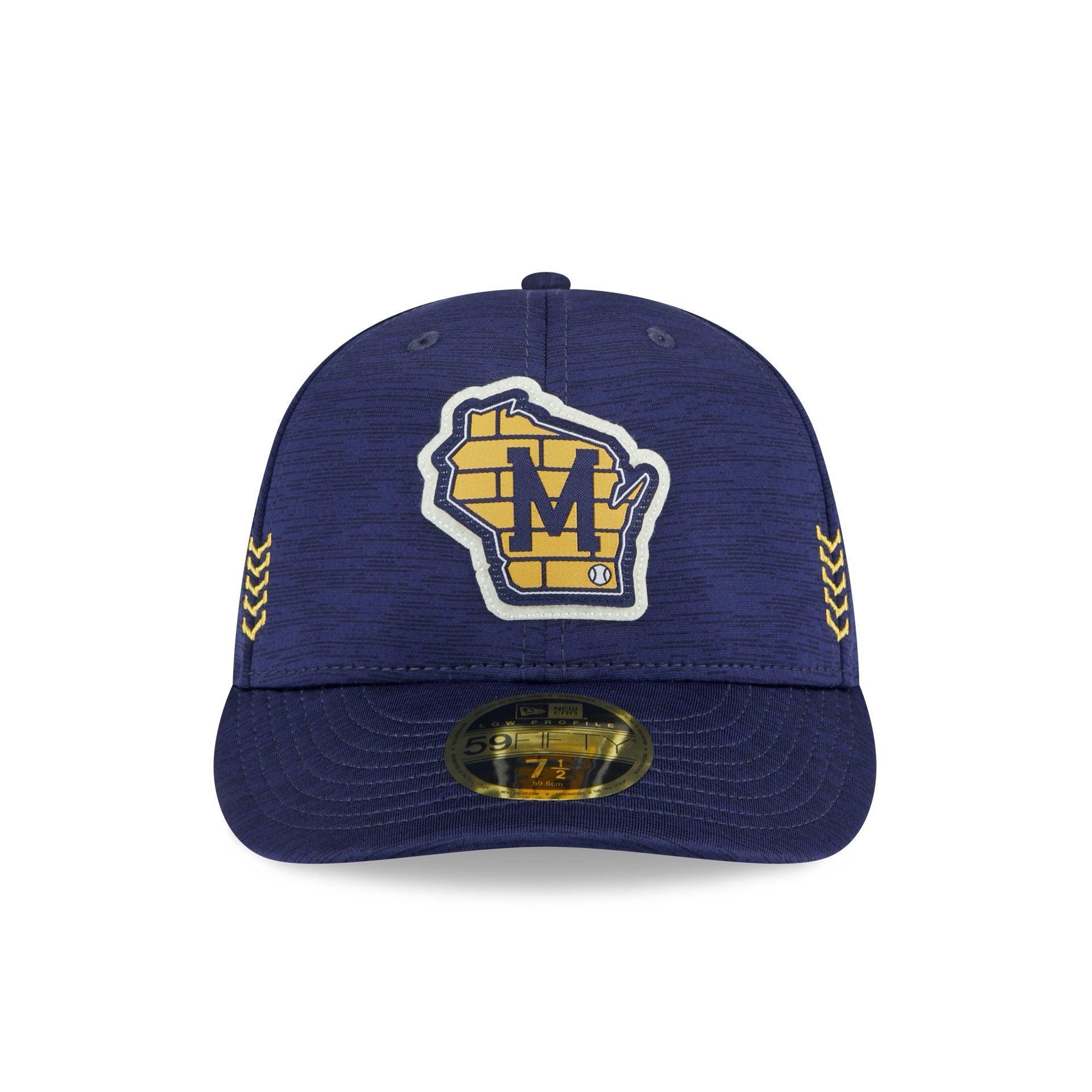 Milwaukee Brewers 2024 Clubhouse Low Profile 59FIFTY Fitted Hat Male Product Image