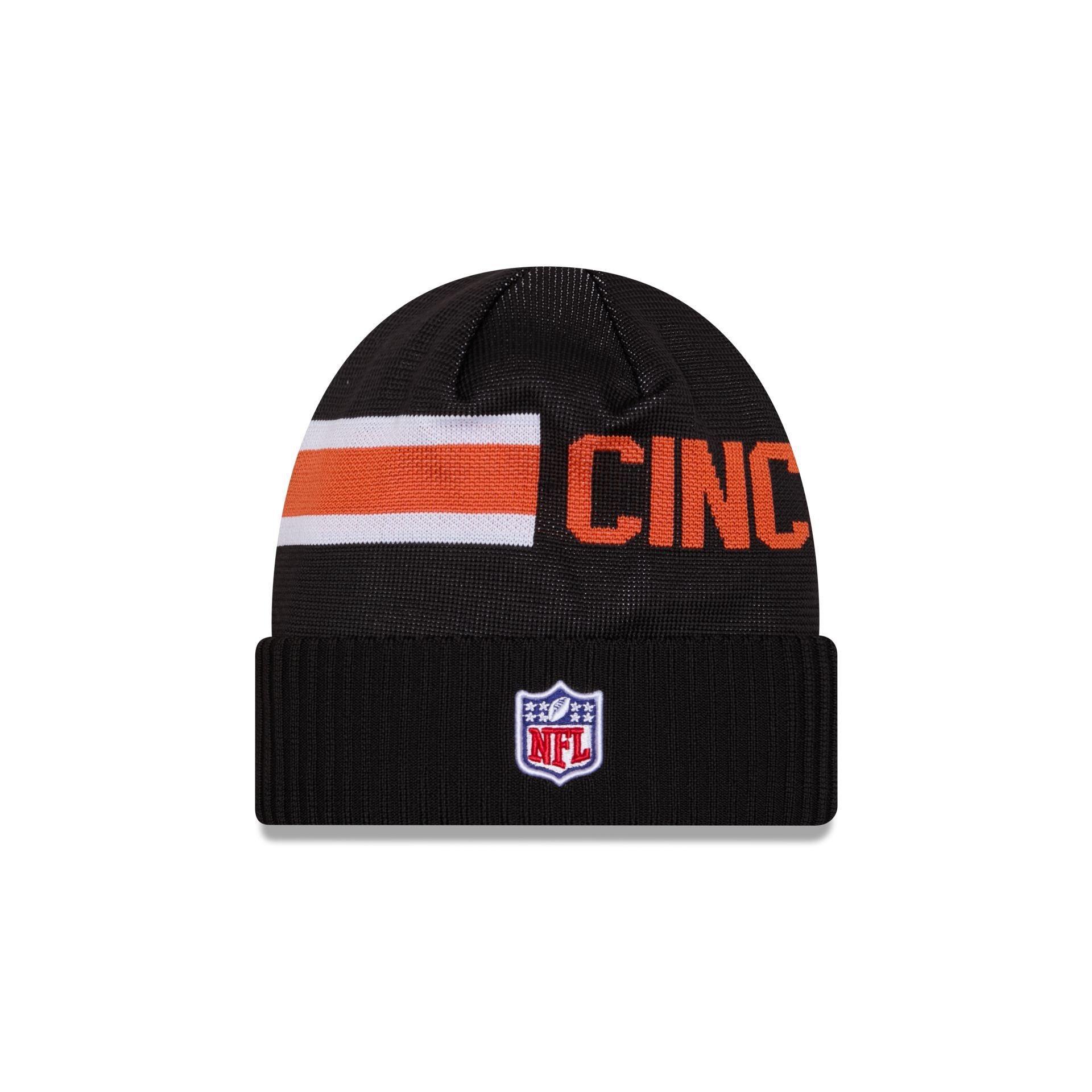 Cincinnati Bengals 2024 Cold Weather Tech Knit Beanie Male Product Image