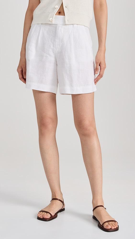 Alex Mill Jules Pleated Shorts In Linen | Shopbop Product Image