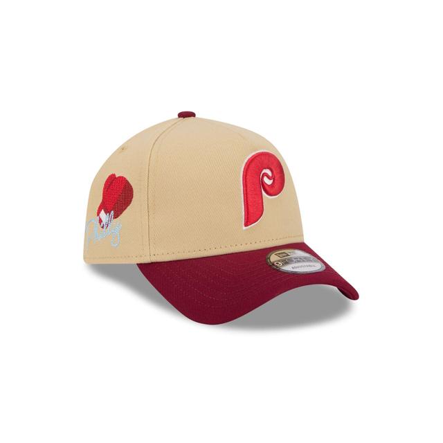 Philadelphia Phillies City Side Patch 9FORTY A-Frame Snapback Hat Male Product Image