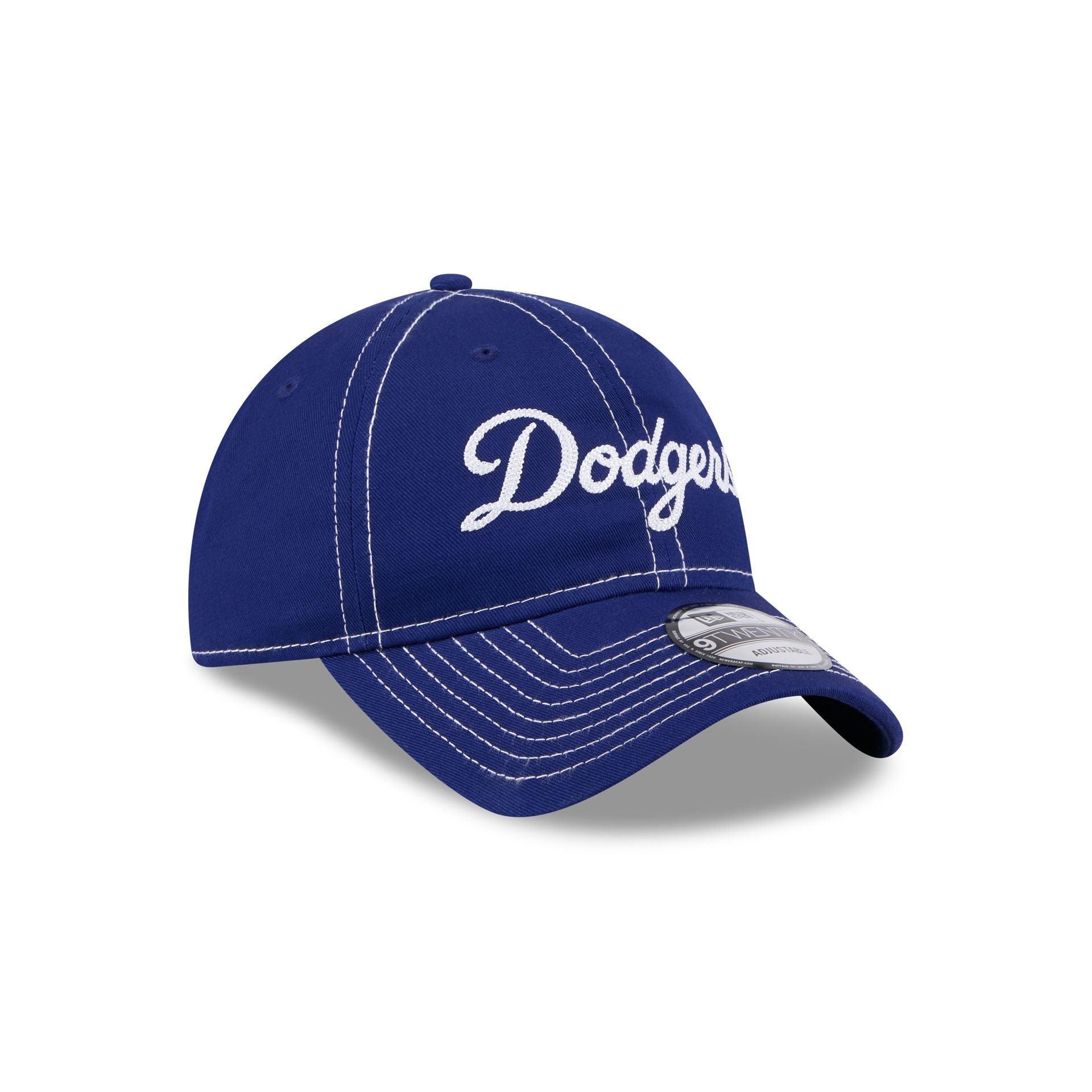 Los Angeles Dodgers Team Stitch 9TWENTY Adjustable Hat Male Product Image