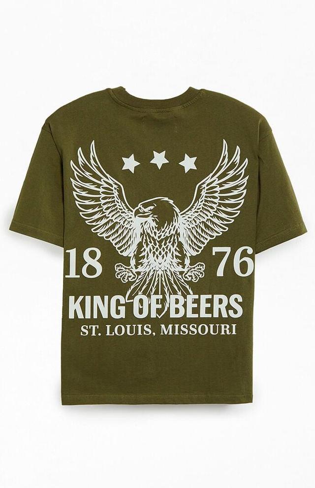 Budweiser Men's By PacSun Three Stars T-Shirt Product Image