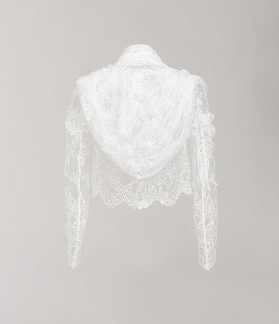 Lace Fishu Blouse Product Image