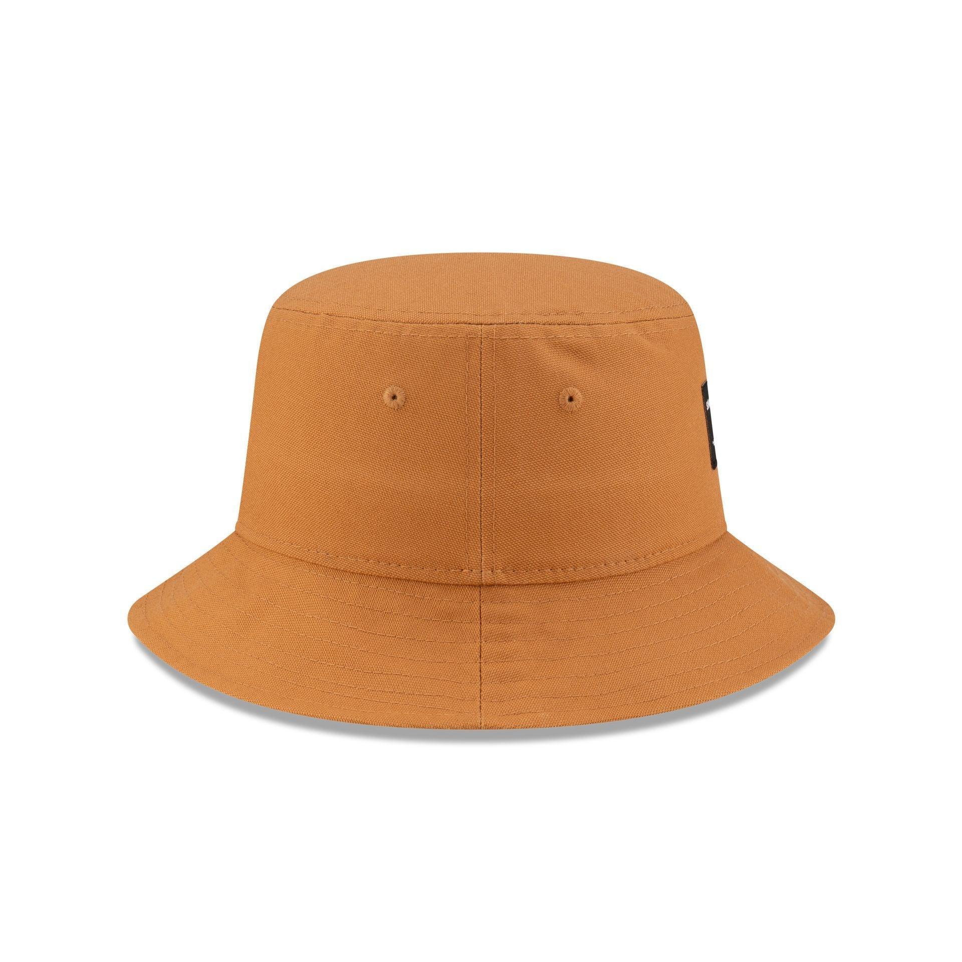 New Era Cap Brown Duck Canvas Bucket Hat Male Product Image