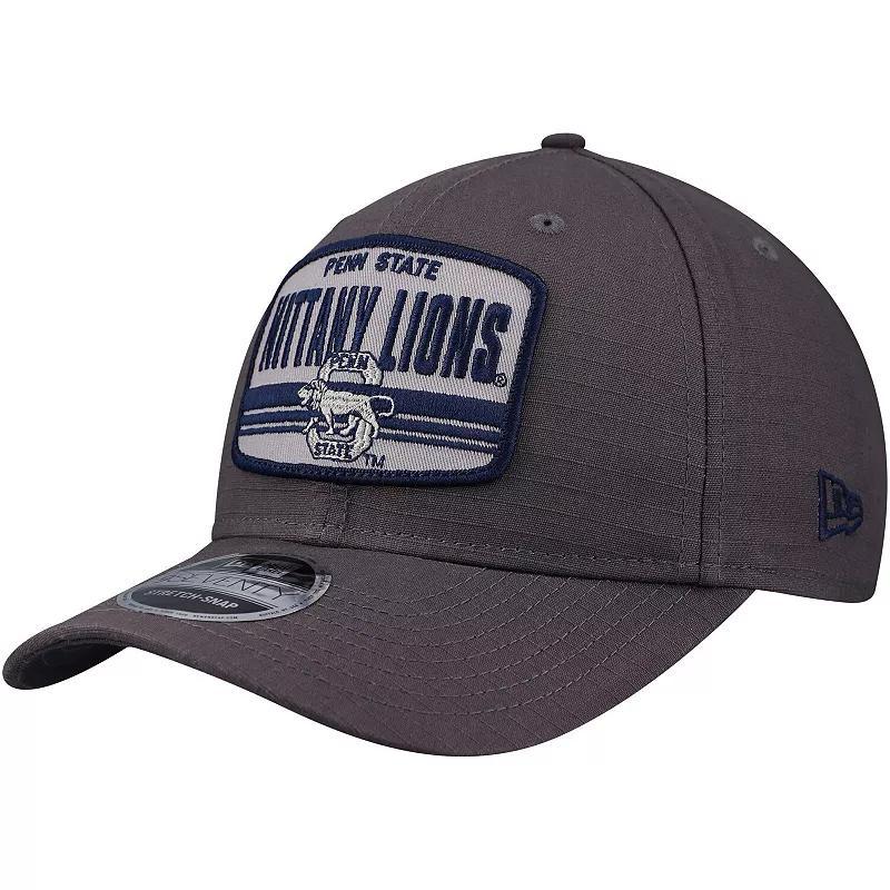 Mens New Era Charcoal Penn State Nittany Lions Team Elevated 9SEVENTY Adjustable Hat Product Image