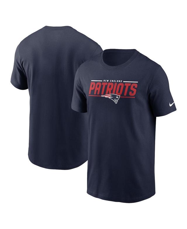 Mens Nike Navy New England Patriots Muscle T-shirt Product Image