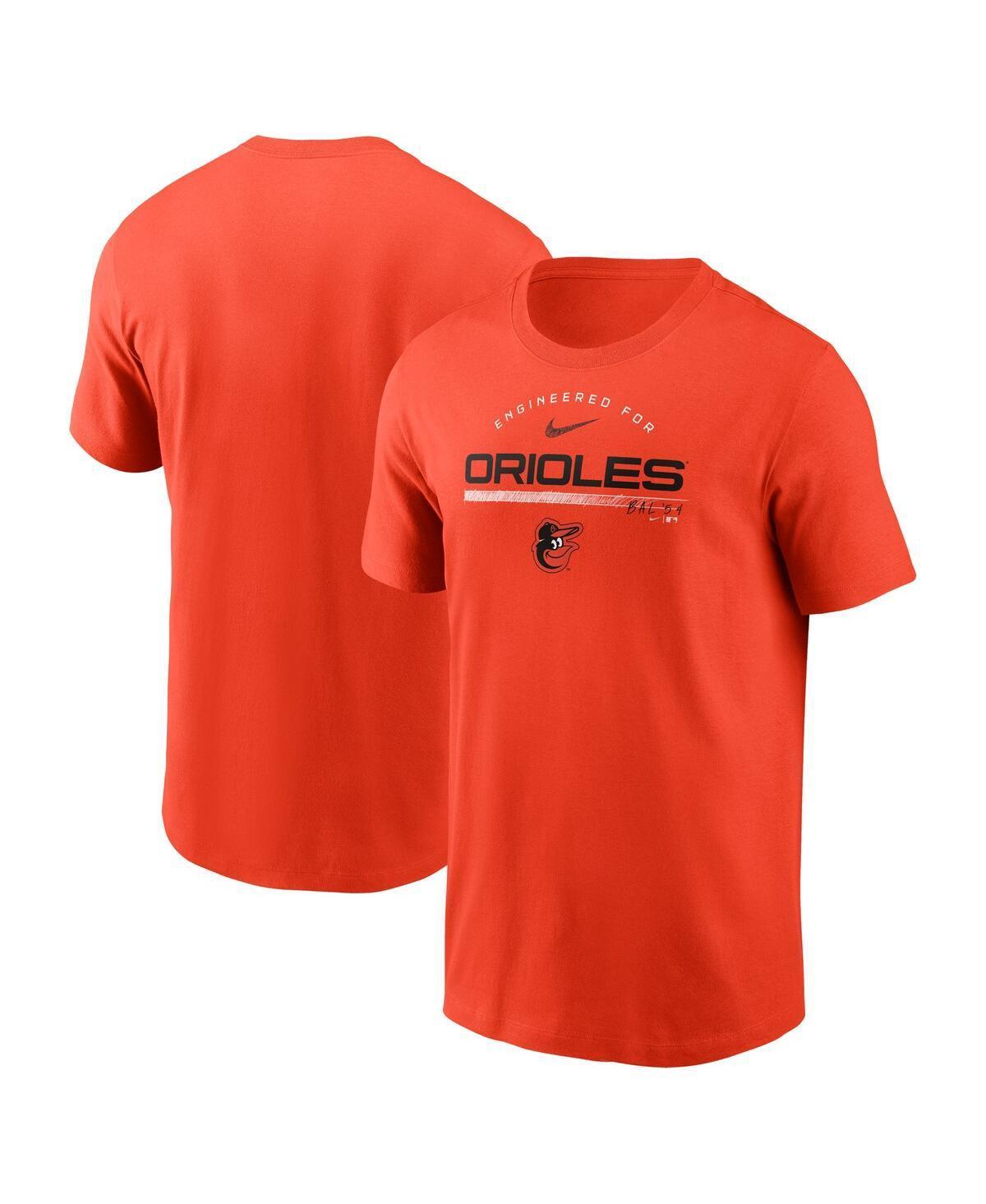 Mens Nike Orange Houston Astros Team Engineered Performance T-shirt Product Image